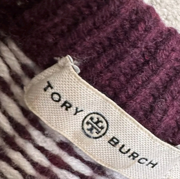 Tory Burch Fair Isle Wool Sweater size M USD 598 MSR Price - Picture 12 of 12